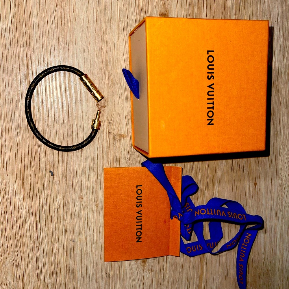 Louis Vuitton monogram confidential bracelet
